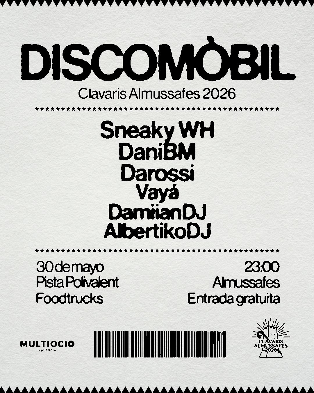 Cartel Discomòbil